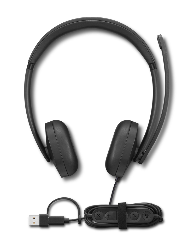 Lenovo 5000 - Headset - On-Ear - kabelgebunden, Ansicht 4