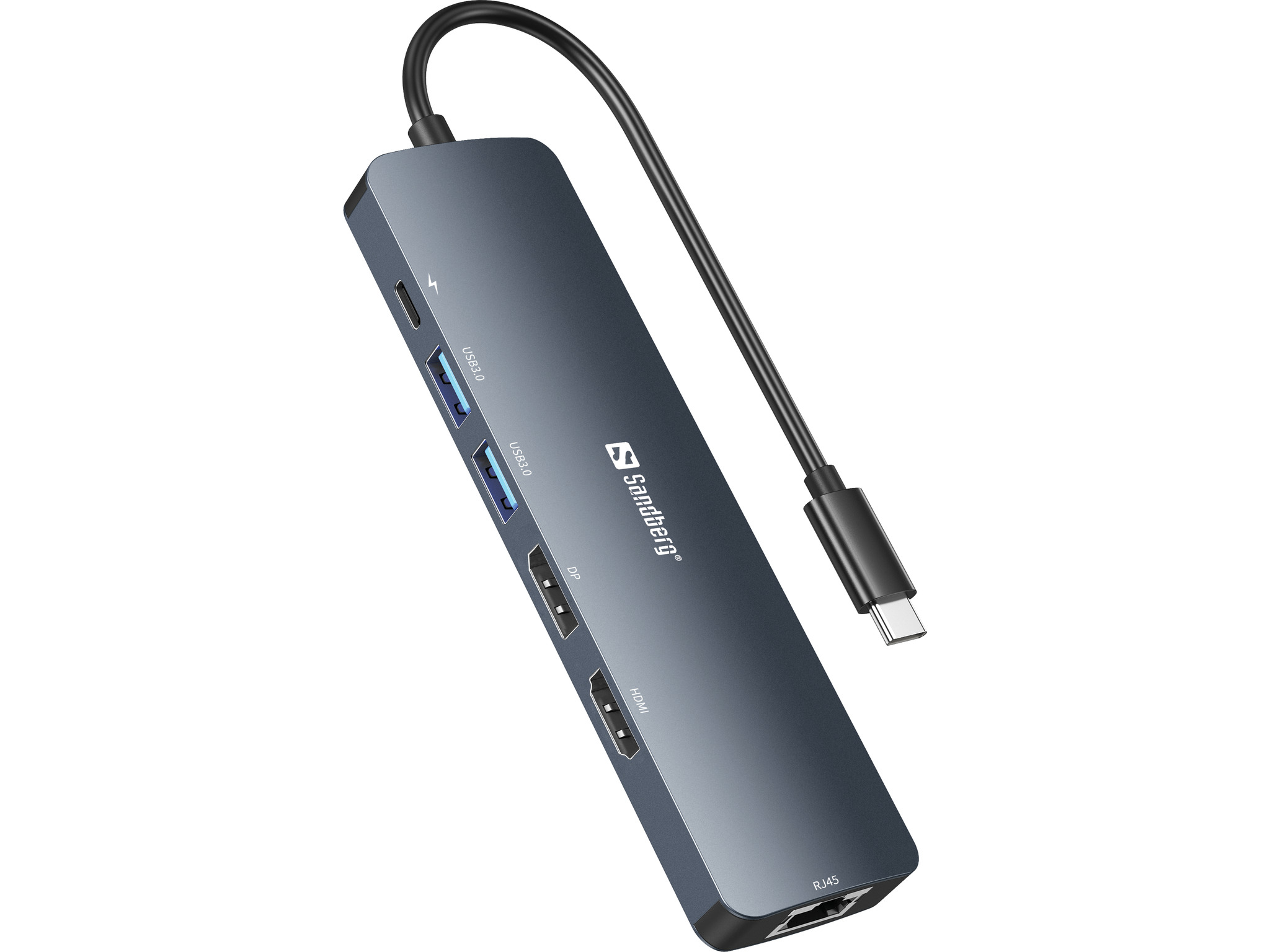 SANDBERG Dockingstation - USB-C - HDMI, DP, Ansicht 2