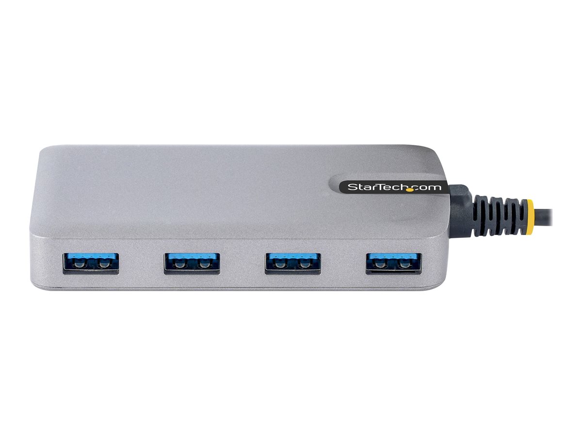 StarTech.com 4-Port USB Hub, USB 3.0 5Gbps, Bus Powered, USB-A to 4x USB-A Hub with Optional Auxiliary Power Input, Ansicht 4