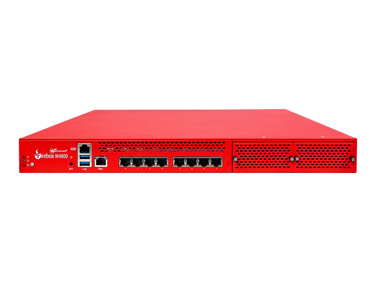 WatchGuard Firebox M4800 - Sicherheitsgerät - mit 1 Jahr Standard-Support
