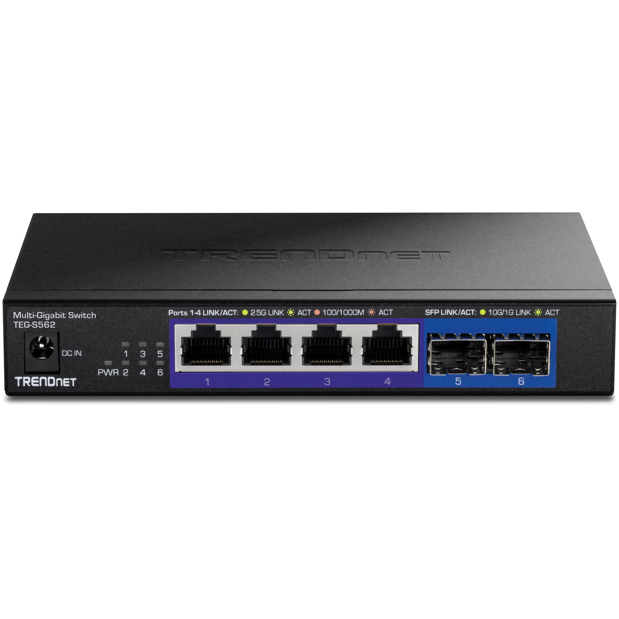 TRENDnet 6-Port Multi-Gig Switch, Ansicht 2