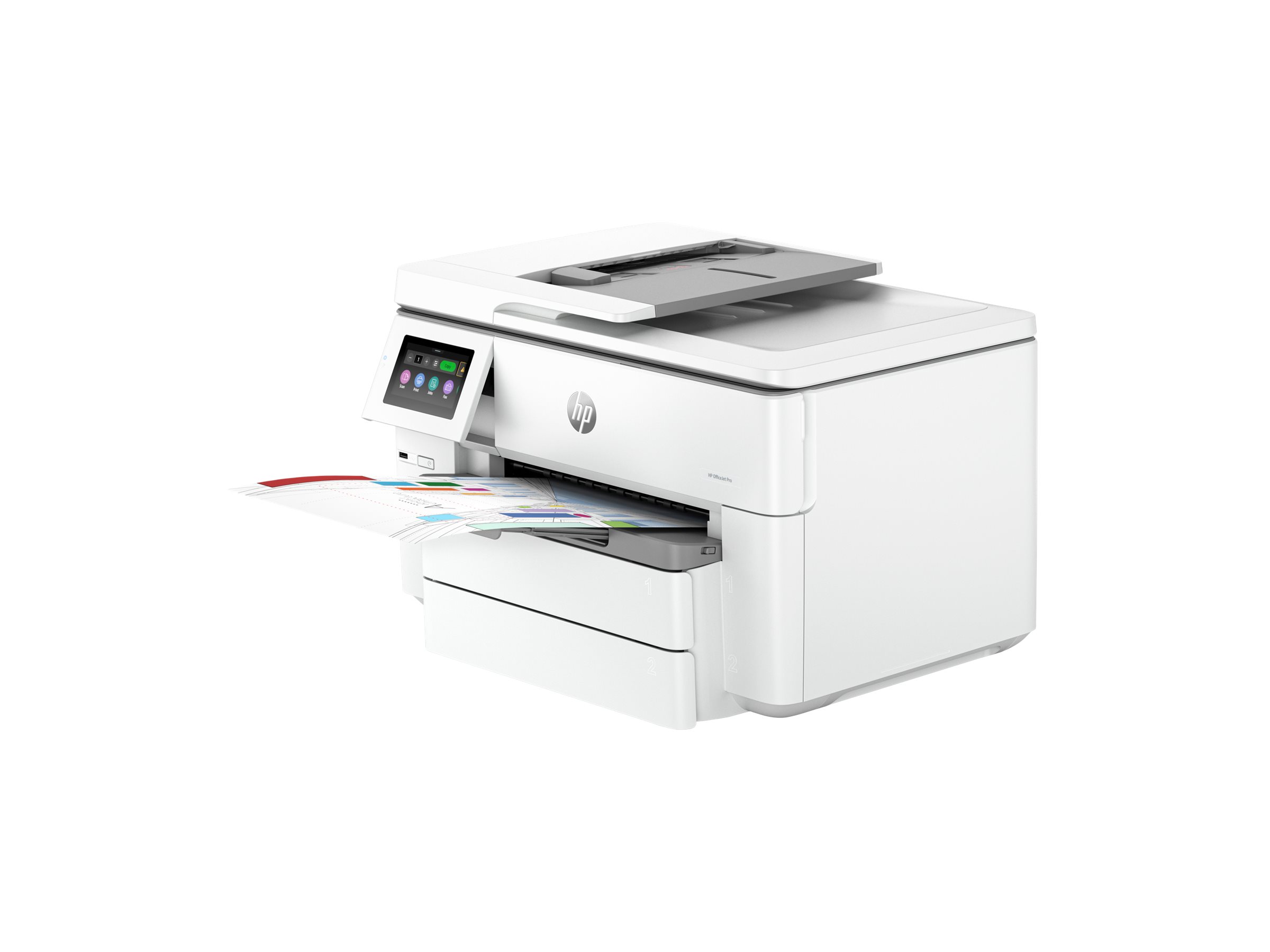 HP Officejet Pro 9730e Wide Format All-in-One - Multifunktionsdrucker - Farbe - Tintenstrahl - A3 (297 x 420 mm)