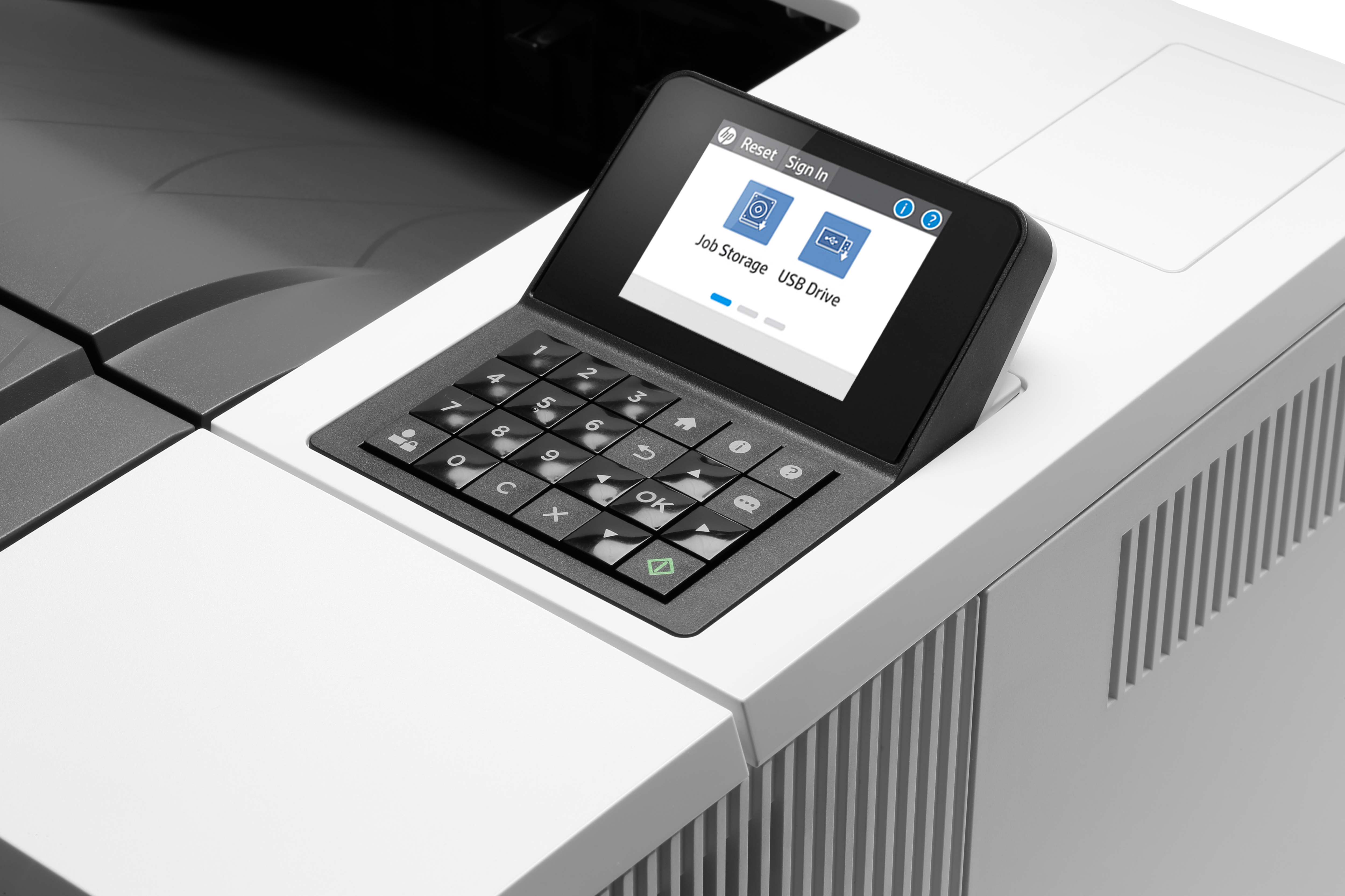 HP LaserJet Enterprise M507dn - Drucker - s/w - 190, Ansicht 2