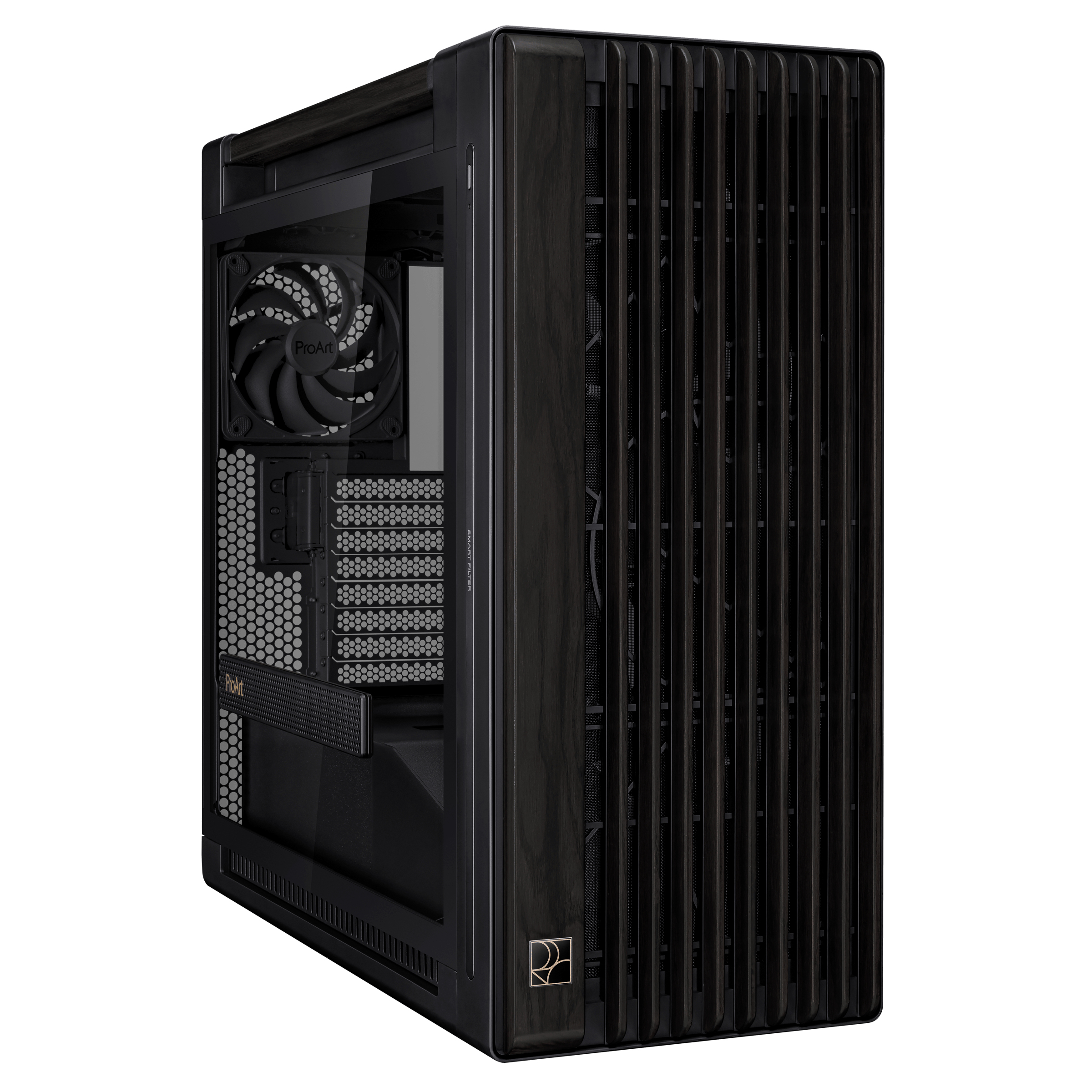 ASUS Case Asus PROART PA602 WOOD TG PWM BLACK, Ansicht 2