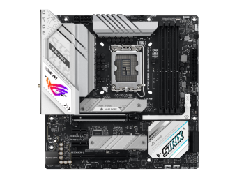 ASUS ROG STRIX B760-G GAMING WIFI D4 - Motherboard - micro ATX - LGA1700-Sockel - B760 Chipsatz - USB 3.2 Gen 1 USB-C 3.2 Gen 1 USB-C 3.2 Gen 2x2 USB 3.2 Gen 2 - 2.5 Gigabit LAN Wi-Fi 6E Bluetooth - Onboard-Grafik (CPU erforderlich)