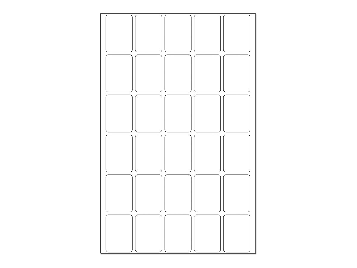 HERMA Movables - Selbstklebend - weiß - 19 x 27 mm 960 Stck. (32 Bogen x 30), Ansicht 4