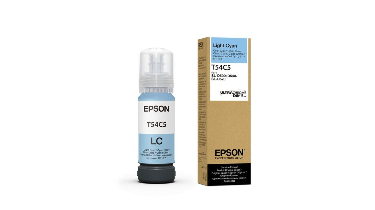 Epson T54C - Hell Cyan - original - Box - Nachfülltinte, Ansicht 4