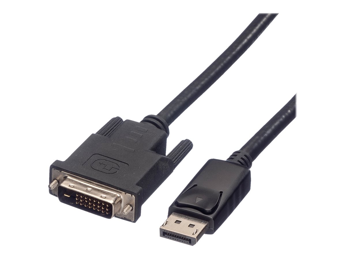 ROLINE Videokabel - DisplayPort (M) zu DVI-D (M)