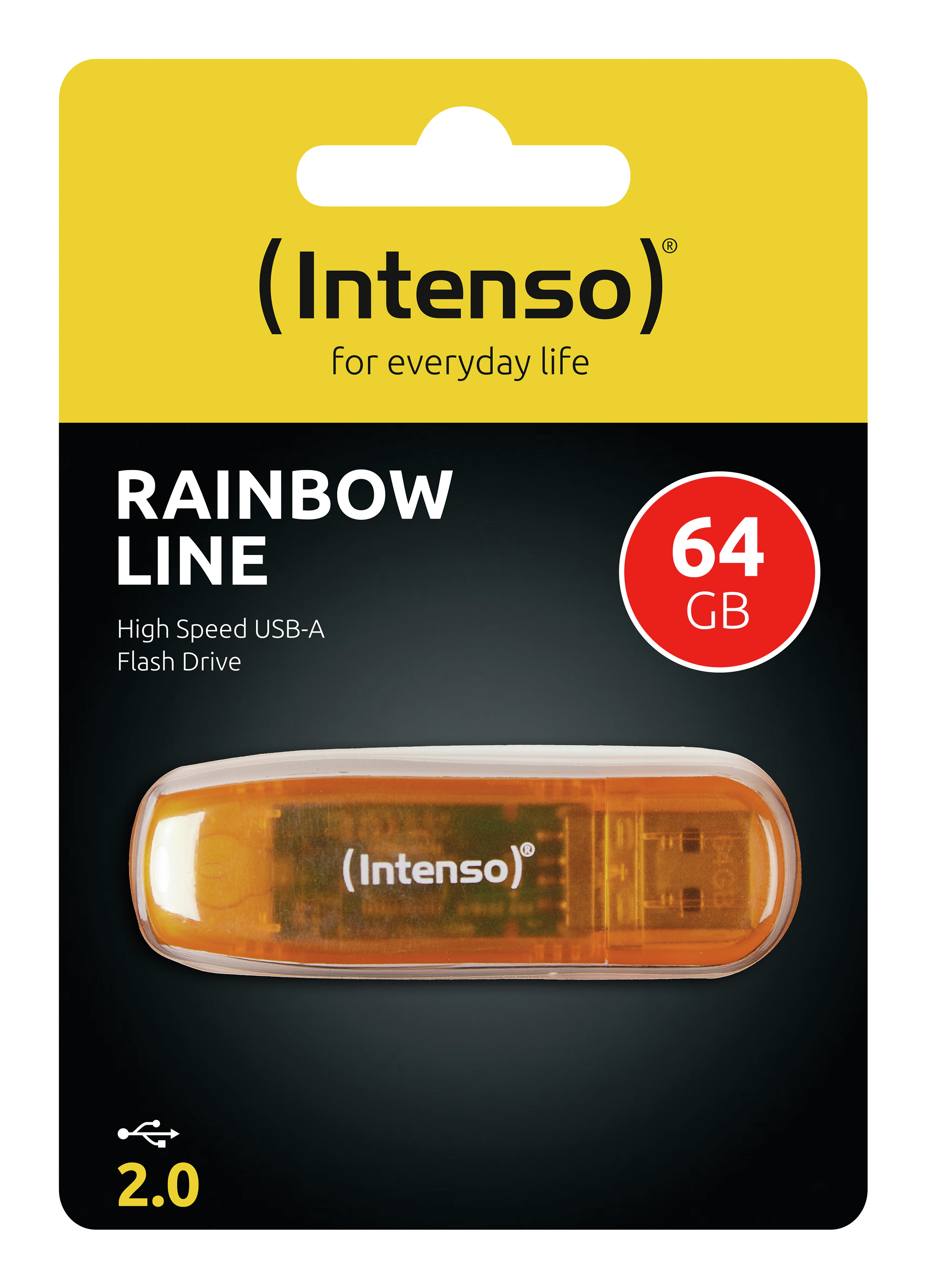 Intenso Rainbow Line - USB-Flash-Laufwerk - 64 GB, Ansicht 3