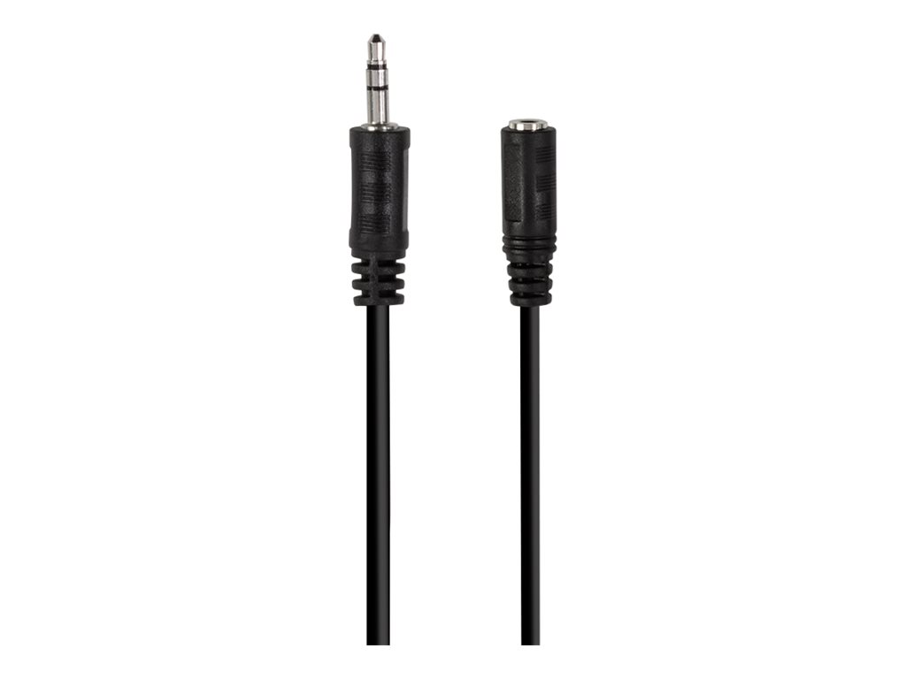 LogiLink Audioverlängerungskabel - mini-phone stereo 3.5 mm weiblich zu mini-phone stereo 3.5 mm männlich