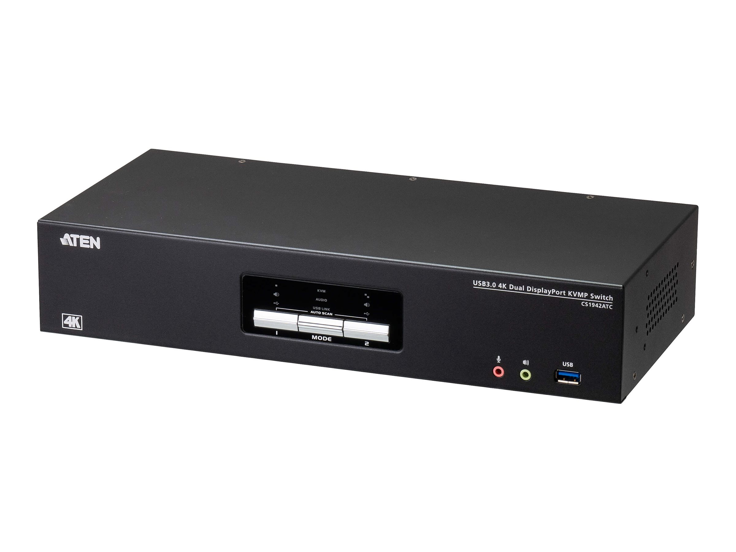 ATEN CS1942ATC - KVM-Audio-seriellerUSB-Switch