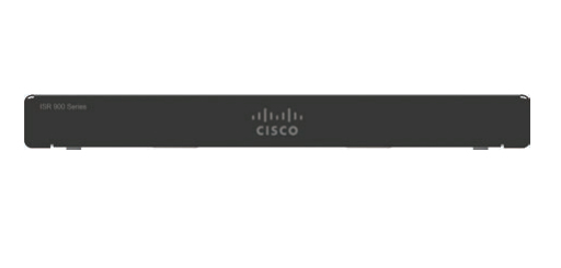 Cisco C927-4PM, Ethernet-WAN, Gigabit Ethernet, DSL-WAN, Schwarz