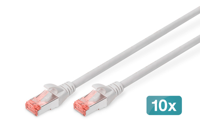 DIGITUS CAT 6 SFTP Patchkabel 10 Stück