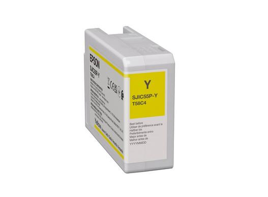 Epson T58C4 - 80 ml - Gelb - original - Tintenpatrone, Ansicht 2