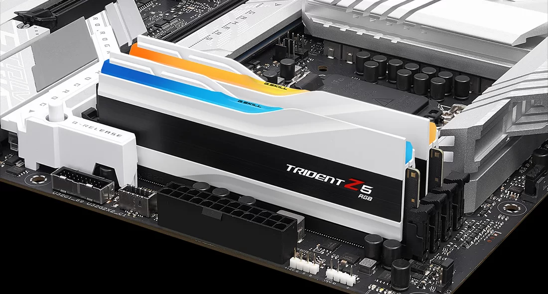 G.Skill Trident Z5 RGB F5-6000J2836G32GX2-TZ5RW, 64 GB, 2 x 32 GB, DDR5, Ansicht 4