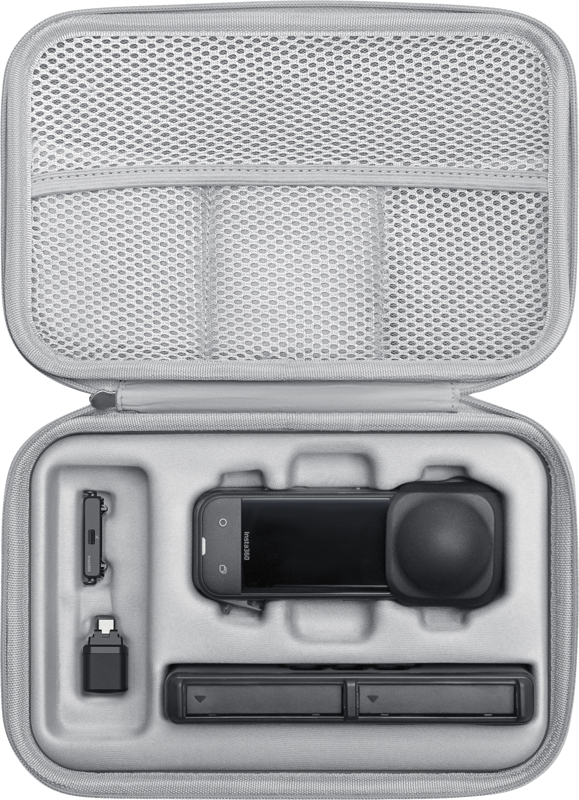 Insta360 Tasche für Actionkamera / Zubehör - Gewebe, Ethylen-Vinylacetat (EVA) - Samt für Insta360 X5, Ansicht 2