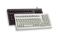 Cherry 19&quot; compact PC keyboard G80-1800 FR, Kabelgebunden, USB + PS/2, QWERTY, Grau