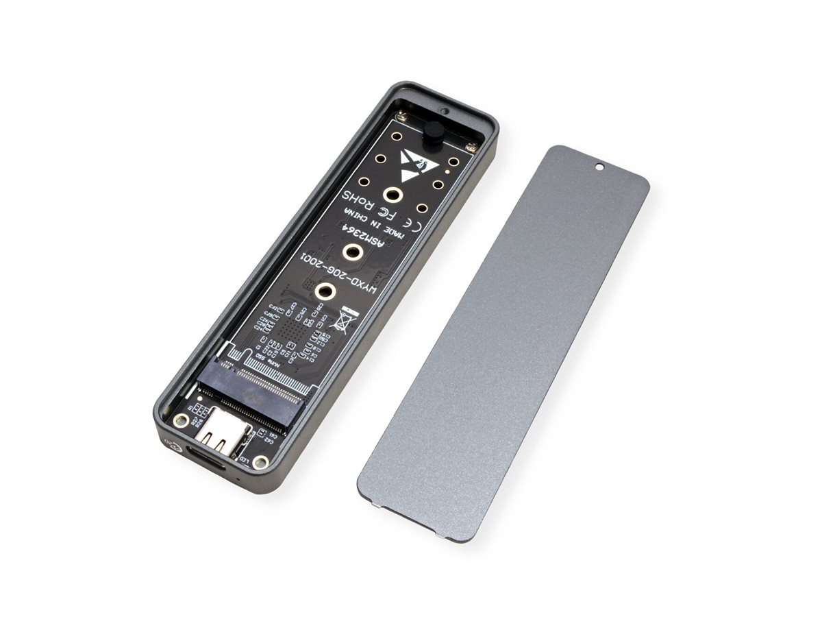 VALUE Externe SSD-Box USB3.2 Gen2x2 Typ C NVME, Ansicht 4