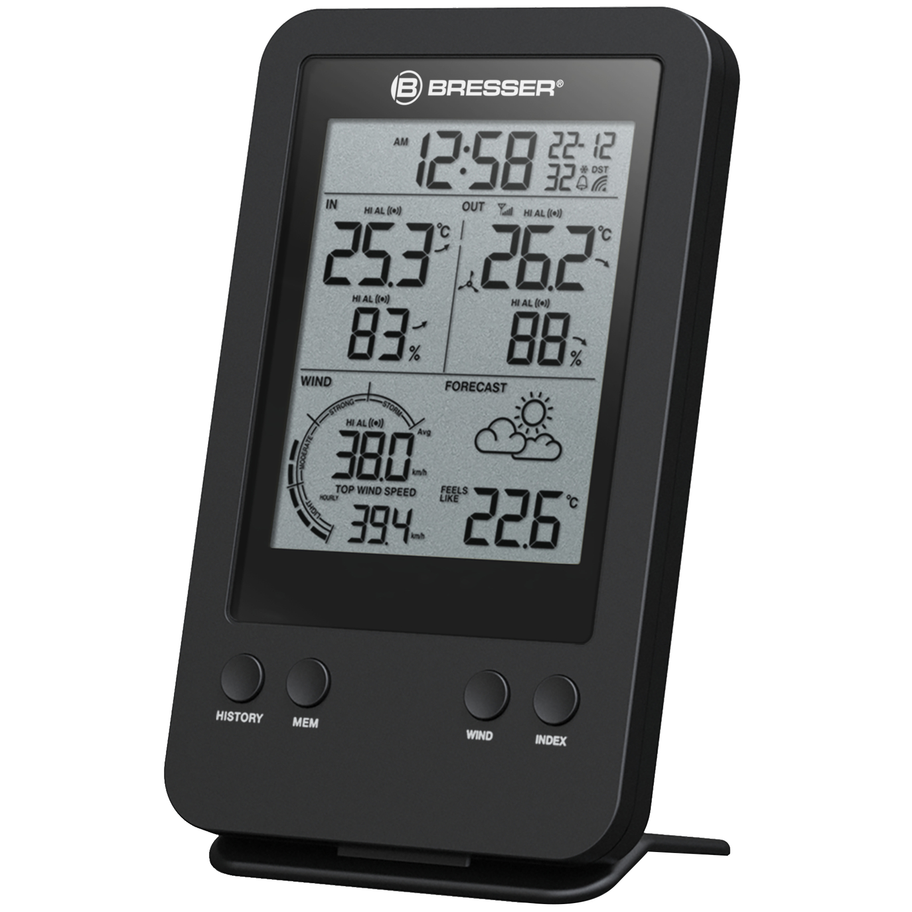 Bresser Pro - Wetterstation - Schwarz, Ansicht 2