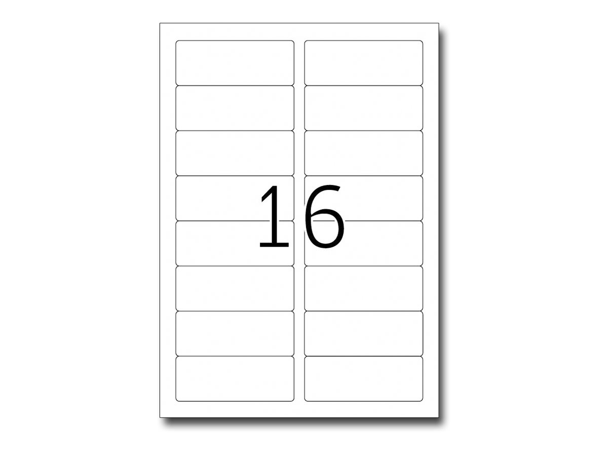 HERMA Special - Papier - matt - selbstklebend, entfernbarer Klebstoff - weiß - 88.9 x 33.8 mm 400 Etikett(en), Ansicht 3