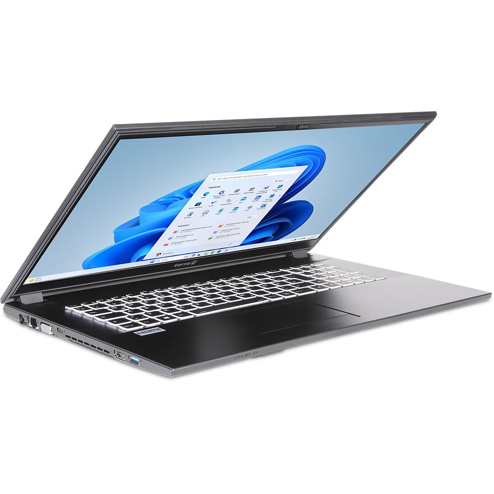 TERRA Mobile 1716R - Intel Core i3 i3-1315U / 3.3 GHz - Win 11 Home - UHD Graphics - 8 GB RAM - 500 GB SSD NVMe - DVD-Writer - 43.9 cm (17.3")