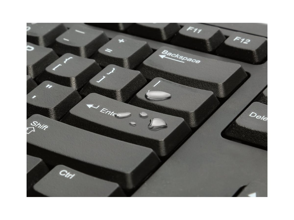 Kensington KB100 EQ - Tastatur - full size - USB