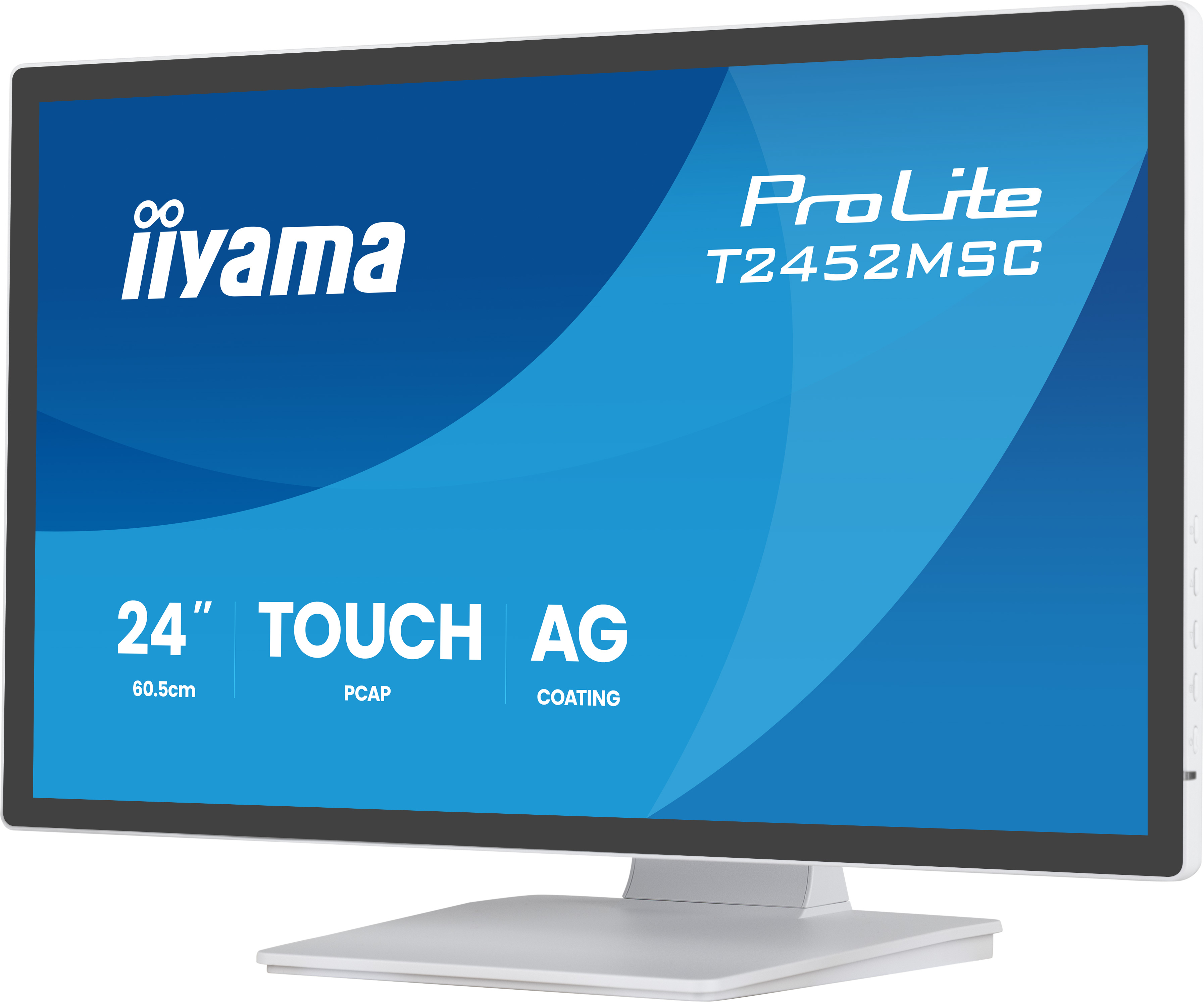 Iiyama T2452MSC-W1AG 24 PCAP 10P Touch - Flachbildschirm (TFT/LCD) - 60,5 cm, Ansicht 3