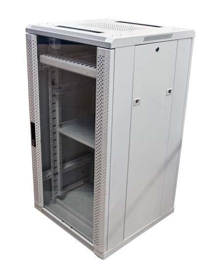 ALLNET 139698 - 12U - Freistehendes Gestell - Grau - Stahl - Geschlossen - 48,3 cm (19 Zoll), Ansicht 4