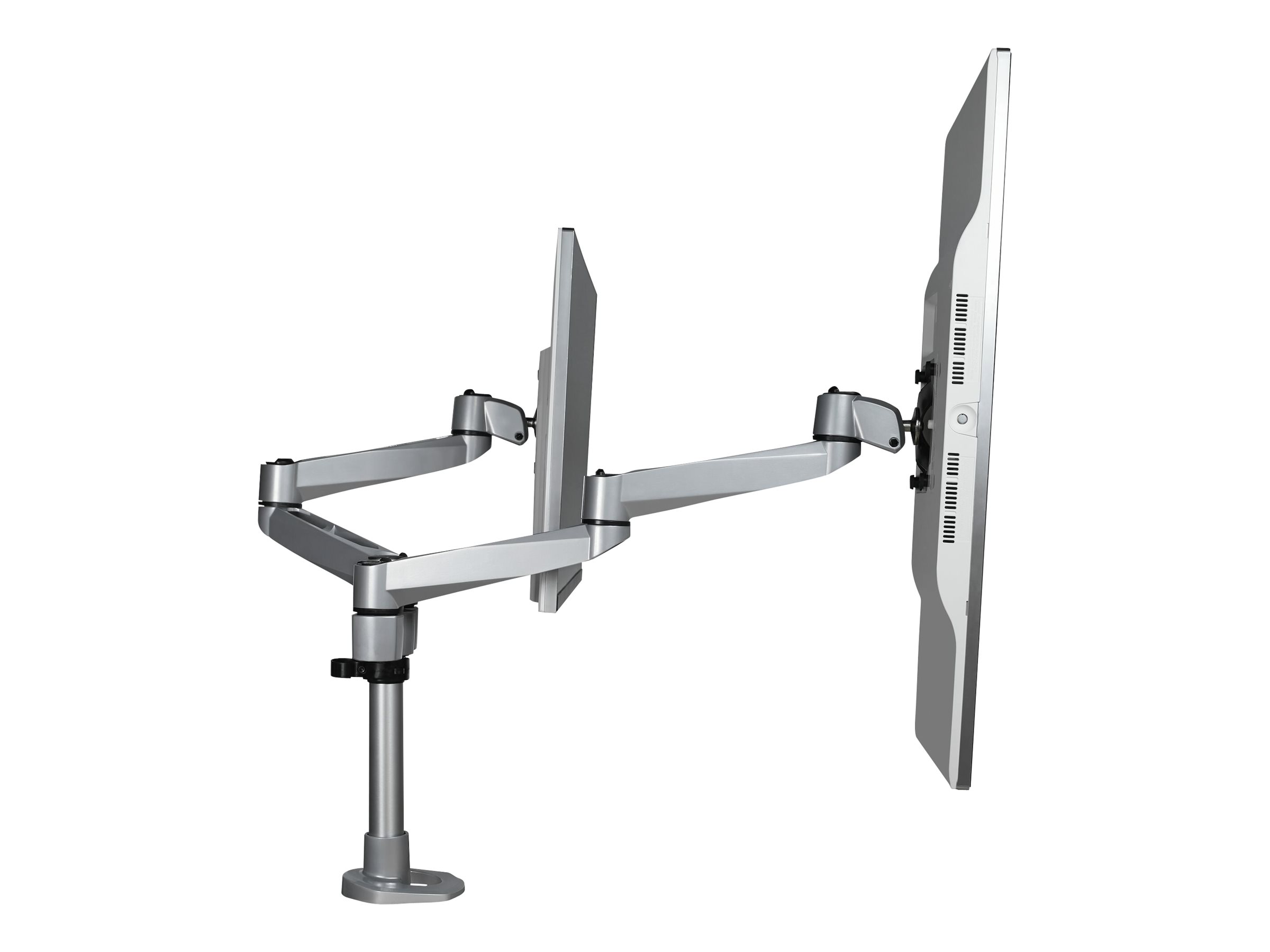 StarTech.com Doppelter Monitorarm für den Tisch - Premium Gelenkarm für Monitore, Ansicht 3