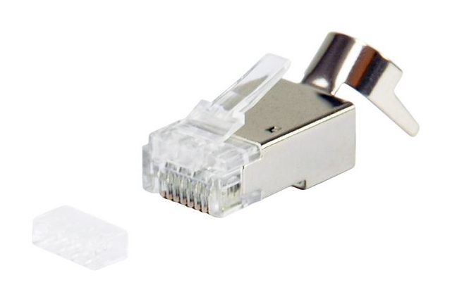 Equip Stecker Cat8.1 geschirmt RJ45 50Stk silber, Ansicht 2