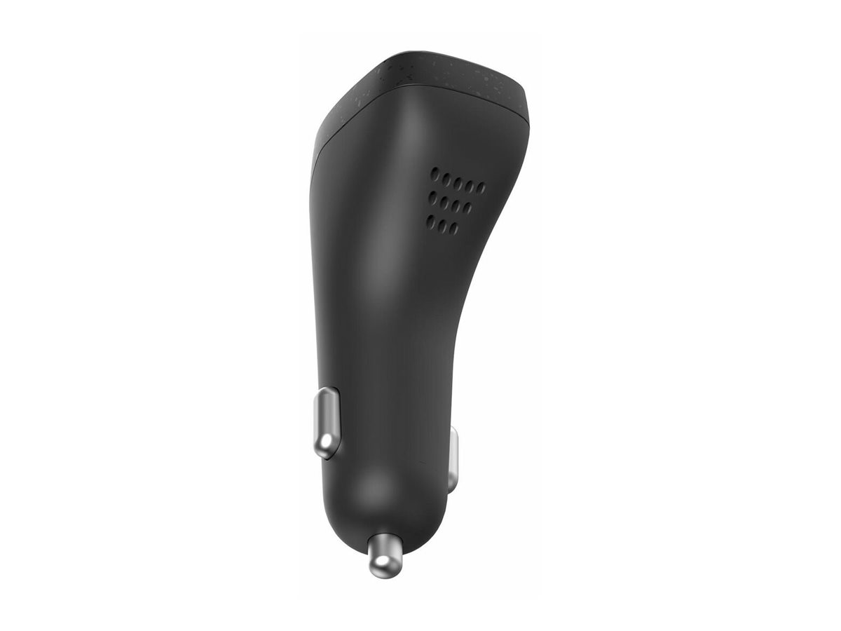 eSTUFF INFINITE - Auto-Netzteil - 100 Watt - 3 A - QC 3.0, PD 3.0 - 3 Ausgabeanschlussstellen (24 pin USB-C, USB Typ A), Ansicht 3