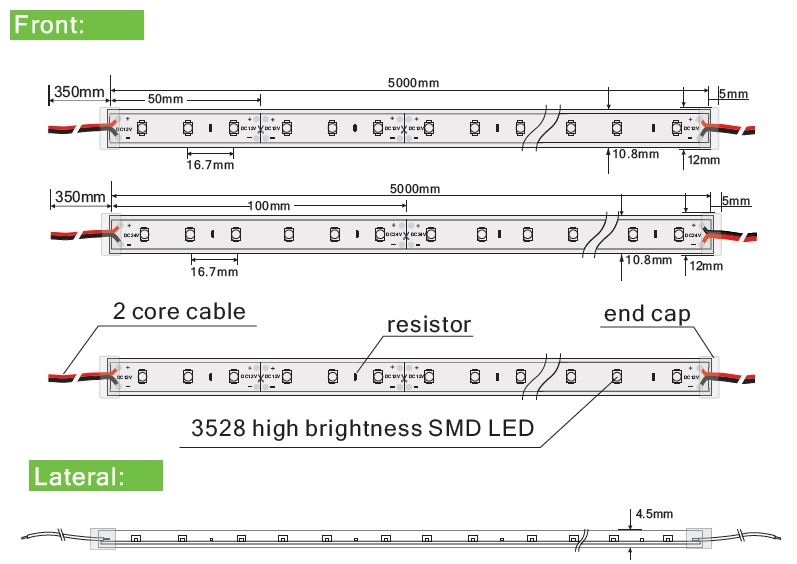 Synergy 21 S21-LED-UFO0082, Universalstreifenleuchte, Innen/Außen, Umgebung,, Ansicht 2