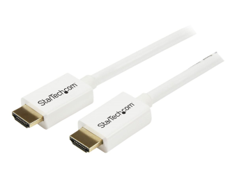 StarTech.com 3m High-Speed-HDMI-Kabel - Ultra HD 4k x 2k HDMI CL3 Kabel zur Installation in Wänden mit vergoldeten Kontakten