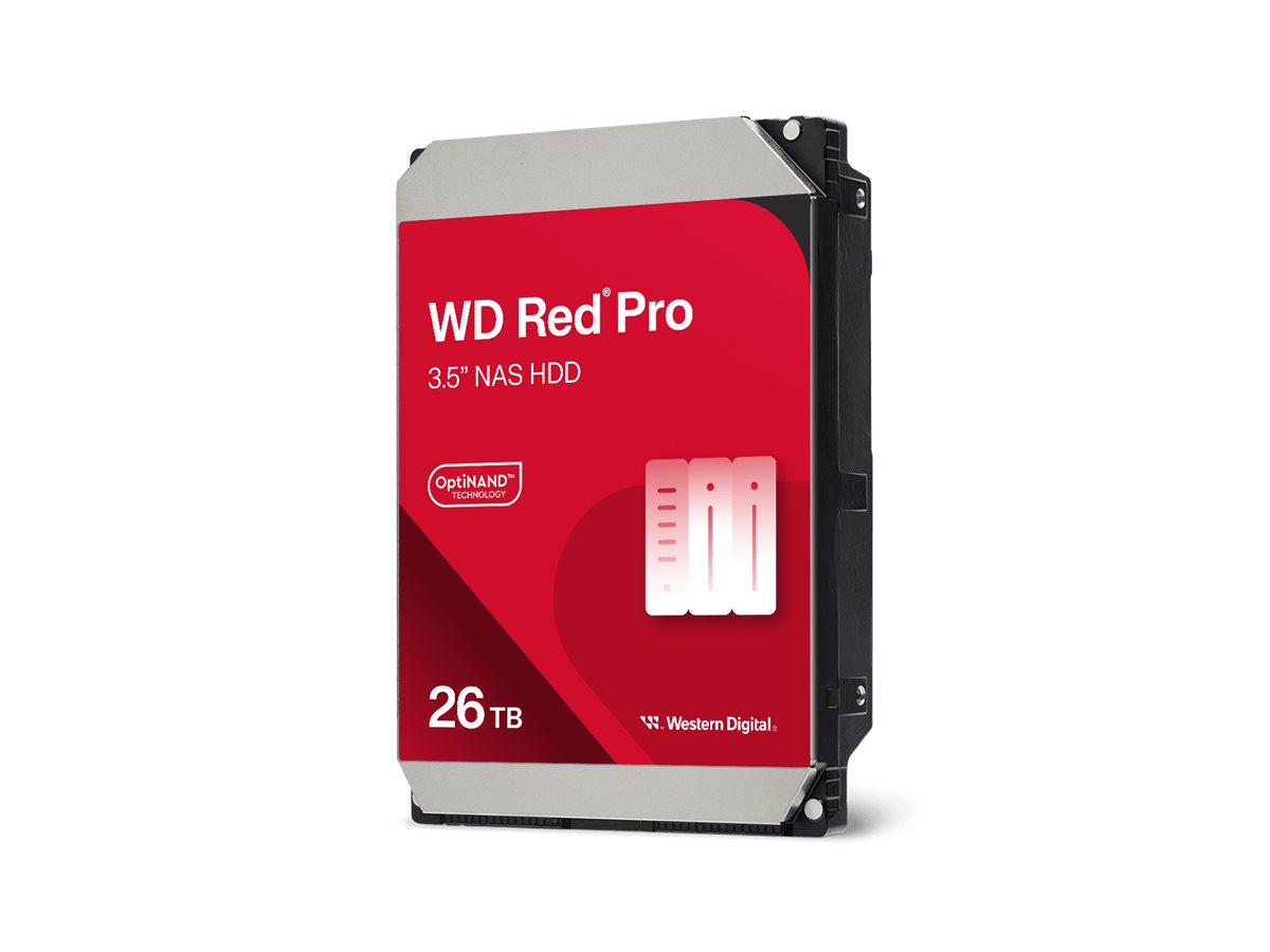 WD Red Pro WD260KFGX - Festplatte - Enterprise - 26 TB - intern - 3.5 (8.9 cm)