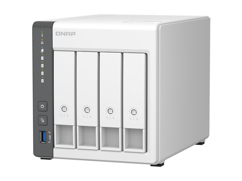 QNAP TS-433 - NAS-Server - 4 Schächte - SATA