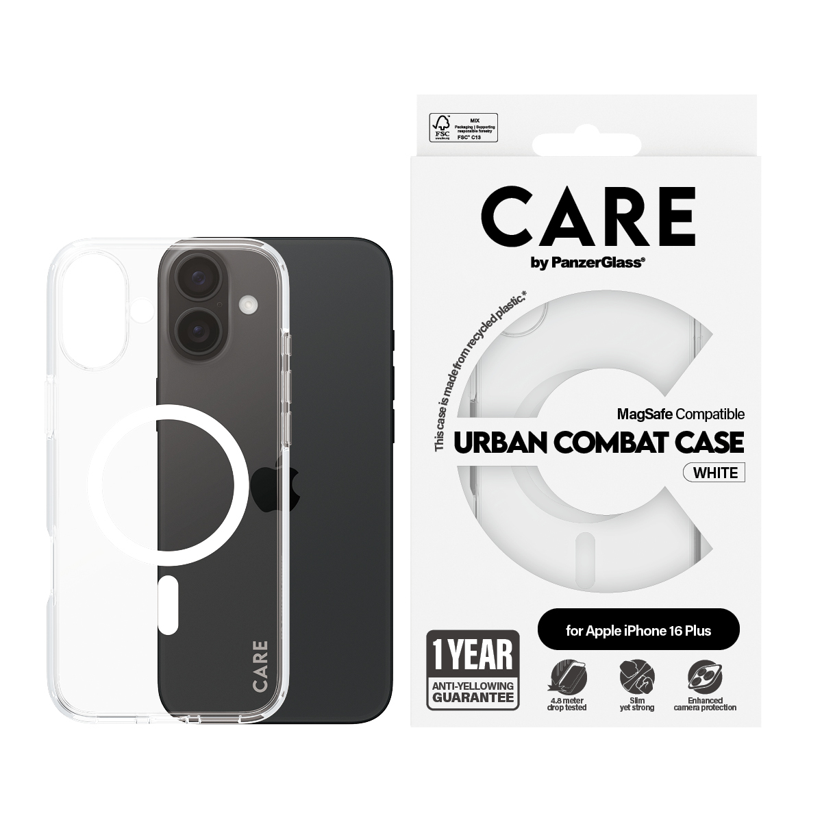 PanzerGlass CARE by PanzerGlass Urban Combat - Hintere Abdeckung für Mobiltelefon, Ansicht 2