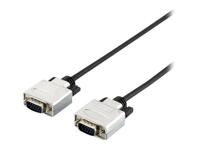 Equip VGA Kabel HD15 St/St 5.00m 1920x1080/60Hz sw/si Polybeutel (118862)