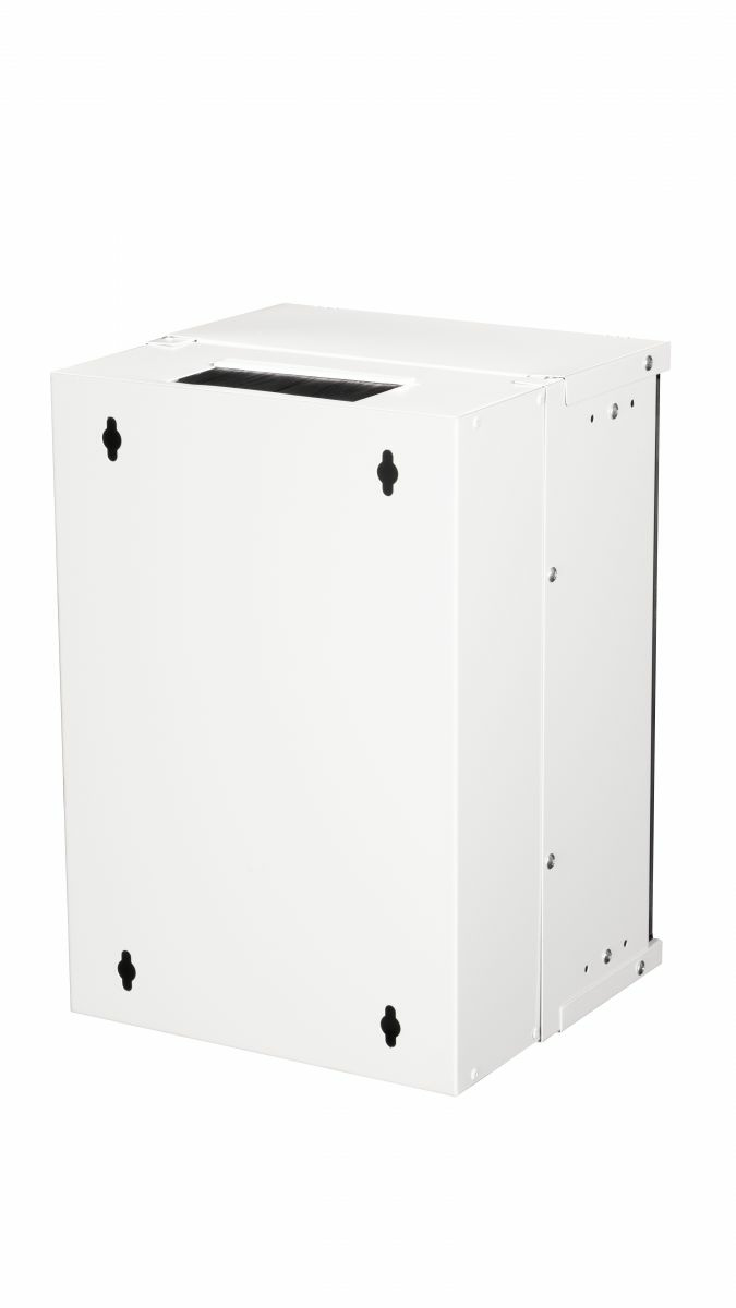 Equip Wandgehäuse 10 09U 300x300mm Glastür grau, Ansicht 3