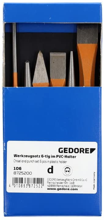 Gedore 106 - - Werkzeugsatz im PVC-Halter 8725200, Ansicht 3