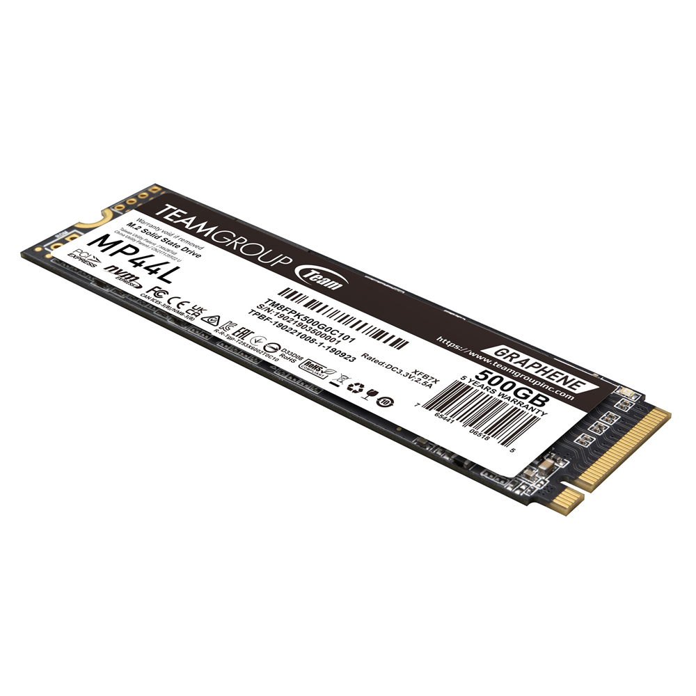 Team Group MP44L TM8FPK500G0C101 - 500 GB - M.2 - 5000 MB/s, Ansicht 3
