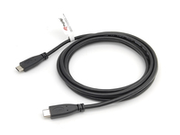 Equip USB 2.0 Typ C Kabel - M/M - 2.0 m - 2 m - USB C - USB C - USB 2.0 - 0,48 Gbit/s - Schwarz