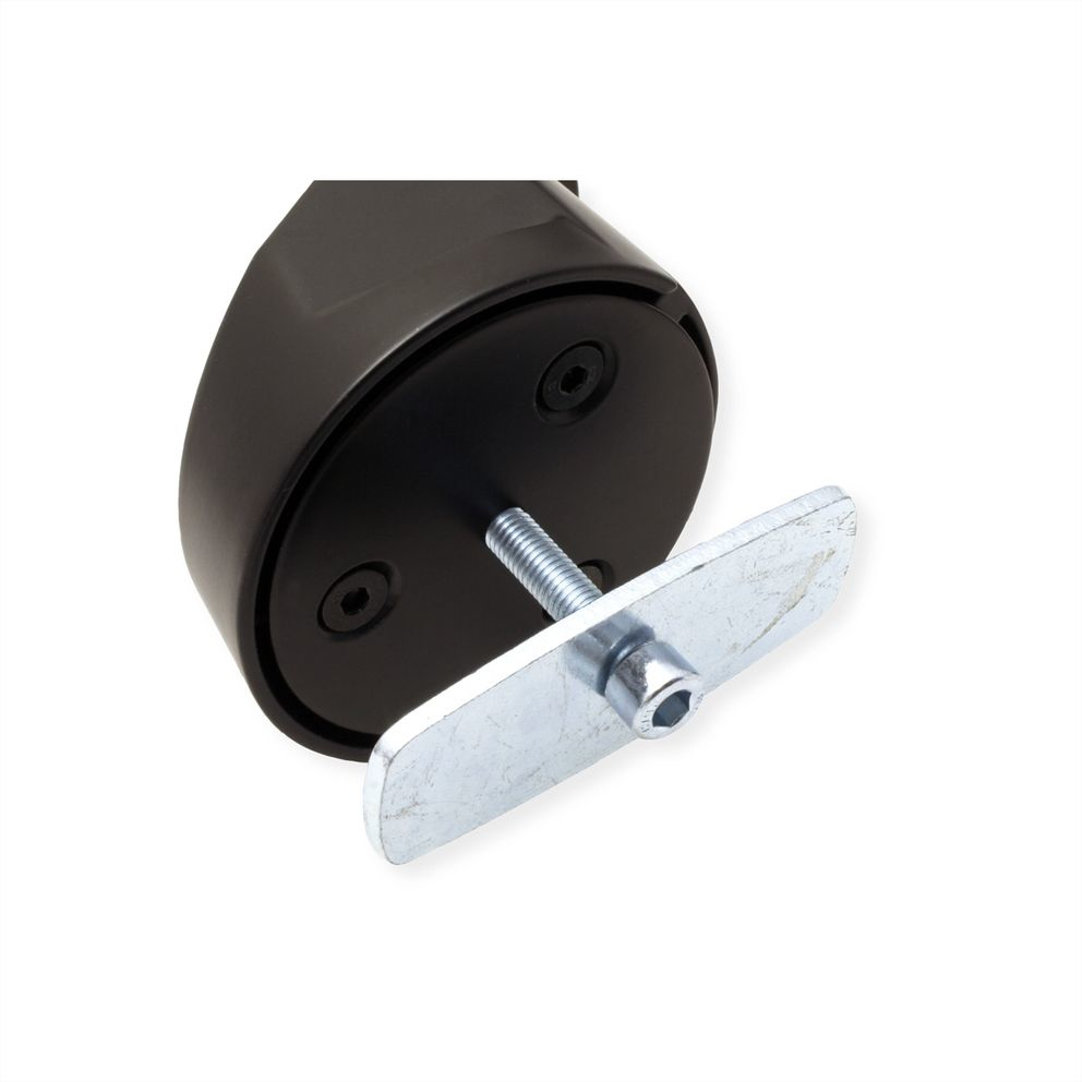 VALUE Befestigungskit (Verriegelungsknopf, Steh-Sitz-Arm) - einstellbarer Arm - für LCD-Display - Kunststoff, Aluminium, Ansicht 2
