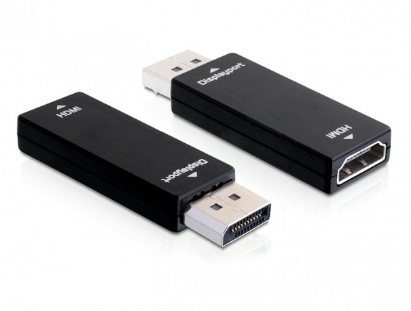 Delock HDMI-Adapter - DisplayPort männlich zu HDMI weiblich, Ansicht 2