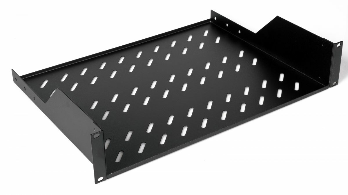 Equip Fachboden fest 19 für Serverschränke 2U 80cm sw - 0,8 m, Ansicht 2