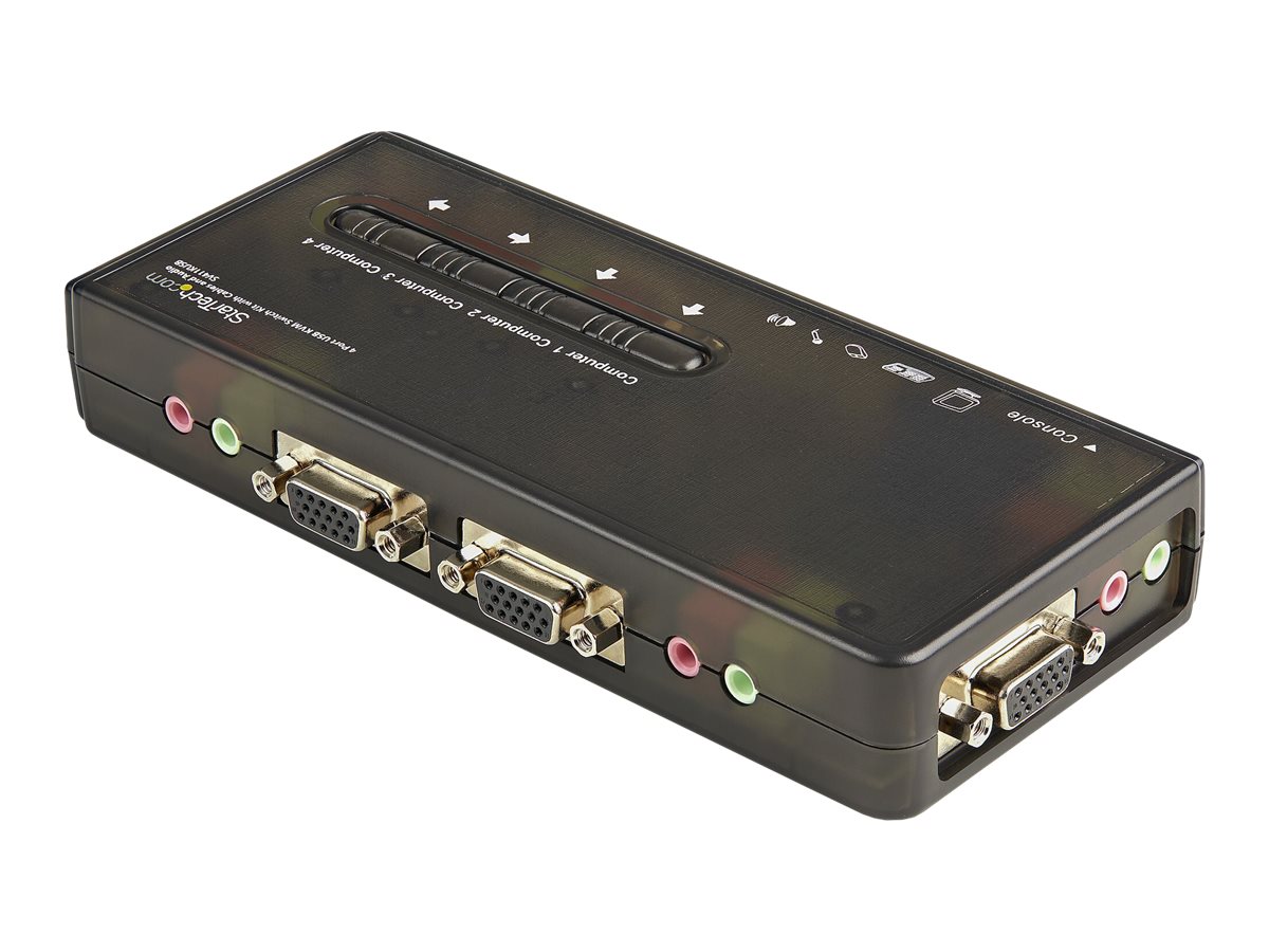 StarTech.com 4 Port VGA / USB KVM Switch inkl.