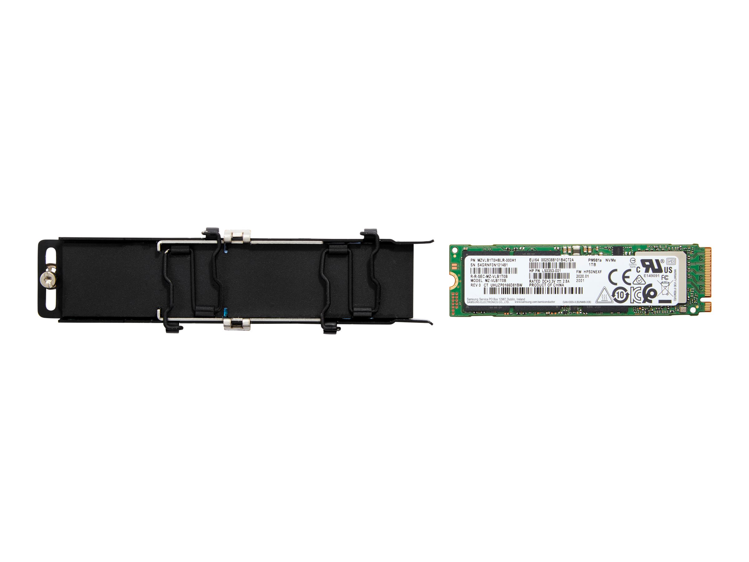 HP Z Turbo Drive - SSD - 1 TB - intern - PCIe 4.0 x4 - für Workstation Z2 G8 Z2 G9 (SFF Tower)