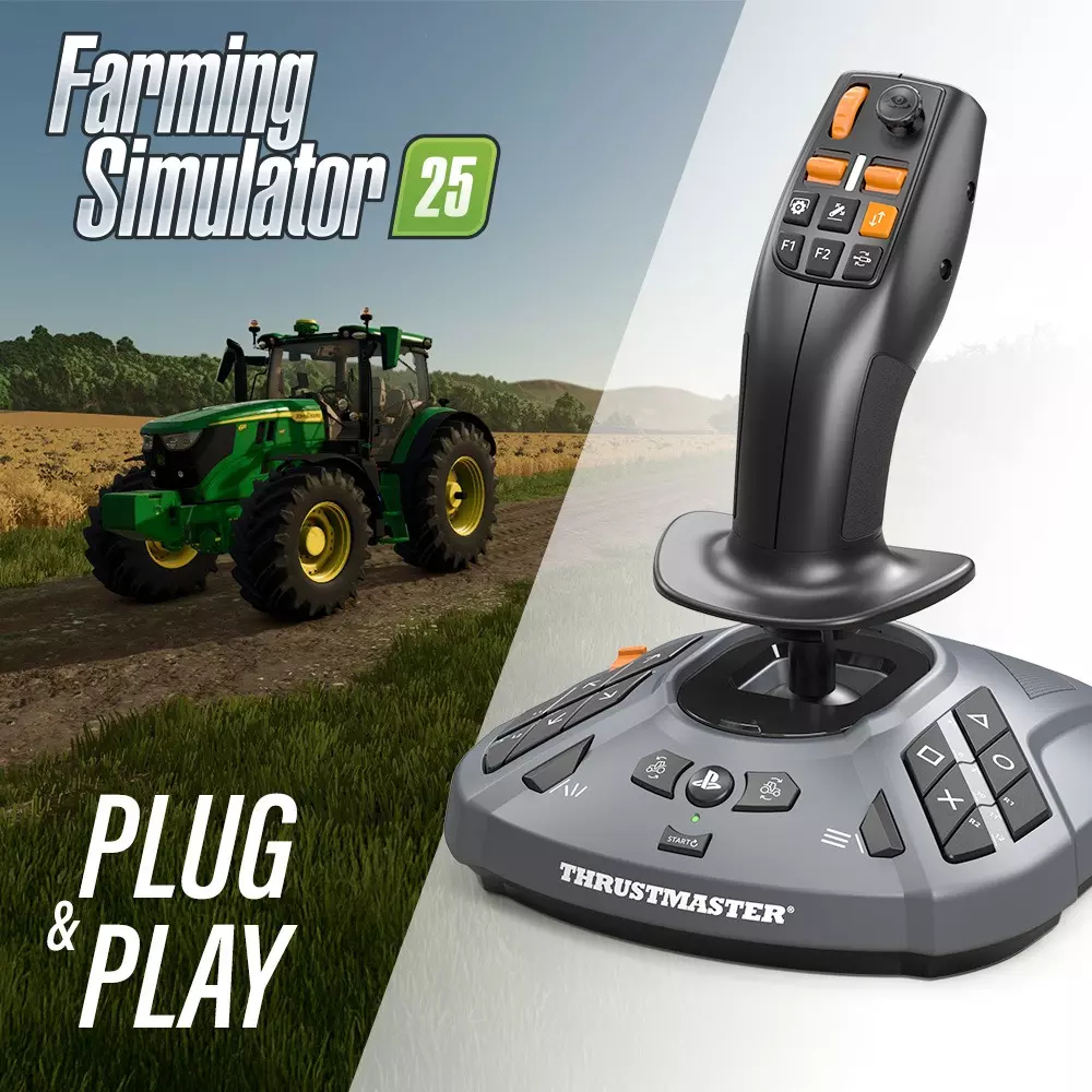 ThrustMaster SimTask Farmstick - Joystick - 33 Tasten - Kabel & Adapter, Ansicht 2