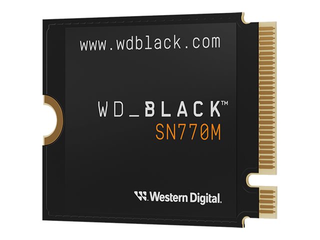 WD WD_BLACK SN770M WDS100T3X0G - SSD - 1 TB - mobile game drive - intern - M.2 2230 - PCIe 4.0 x4 (NVMe)