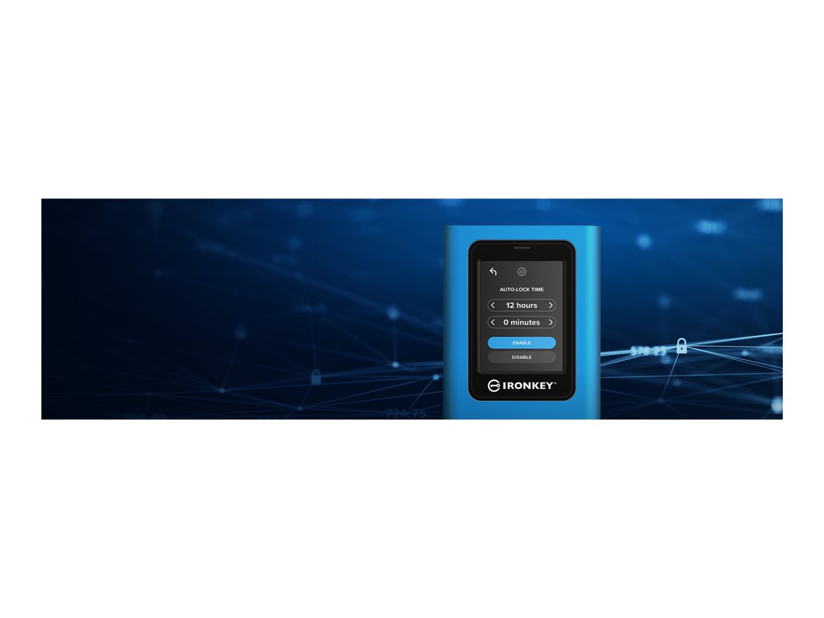 Kingston IronKey Vault Privacy 80 - SSD - verschlüsselt - 1920 GB - extern (tragbar), Ansicht 3