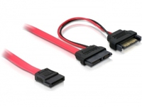 Delock SATA Slimline ALL-in-One cable - SATA-Kabel - Serial ATA 150 - Slimline SATA (W)